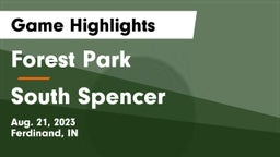 Forest Park  vs South Spencer  Game Highlights - Aug. 21, 2023