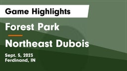 Forest Park  vs Northeast Dubois  Game Highlights - Sept. 5, 2023