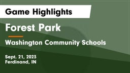 Forest Park  vs Washington Community Schools Game Highlights - Sept. 21, 2023