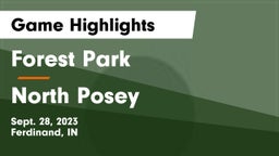 Forest Park  vs North Posey  Game Highlights - Sept. 28, 2023