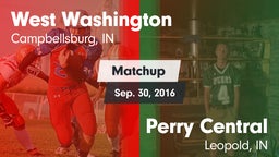 Matchup: West Washington vs. Perry Central  2016