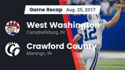 Recap: West Washington  vs. Crawford County  2017