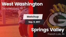 Matchup: West Washington vs. Springs Valley  2017