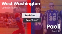 Matchup: West Washington vs. Paoli  2017