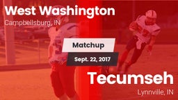Matchup: West Washington vs. Tecumseh  2017