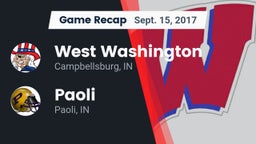 Recap: West Washington  vs. Paoli  2017