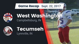 Recap: West Washington  vs. Tecumseh  2017