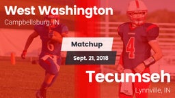 Matchup: West Washington vs. Tecumseh  2018
