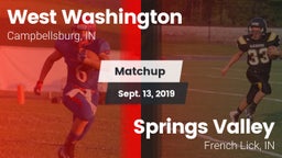 Matchup: West Washington vs. Springs Valley  2019