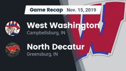 Recap: West Washington  vs. North Decatur  2019