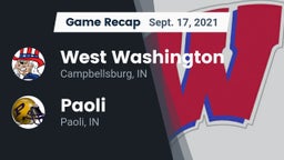 Recap: West Washington  vs. Paoli  2021