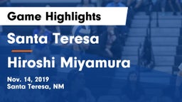 Santa Teresa  vs Hiroshi Miyamura  Game Highlights - Nov. 14, 2019