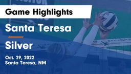 Santa Teresa  vs Silver  Game Highlights - Oct. 29, 2022