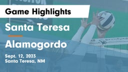 Santa Teresa  vs Alamogordo  Game Highlights - Sept. 12, 2023