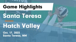 Santa Teresa  vs Hatch Valley  Game Highlights - Oct. 17, 2023