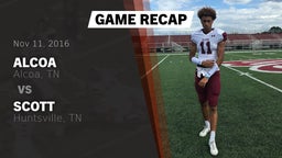 Recap: Alcoa  vs. Scott  2016