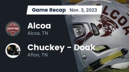 Recap: Alcoa  vs. Chuckey - Doak  2023