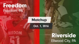 Matchup: Freedom vs. Riverside  2016