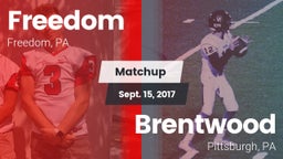 Matchup: Freedom vs. Brentwood  2017