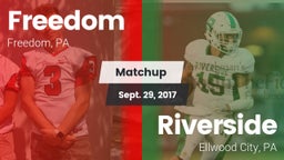 Matchup: Freedom vs. Riverside  2017