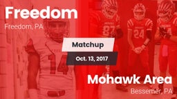 Matchup: Freedom vs. Mohawk Area  2017