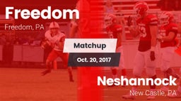 Matchup: Freedom vs. Neshannock  2017