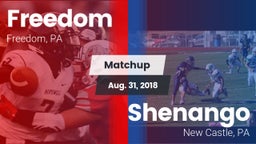 Matchup: Freedom vs. Shenango  2018