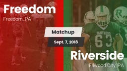 Matchup: Freedom vs. Riverside  2018
