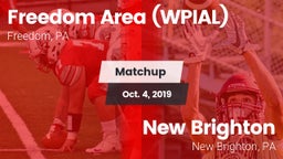 Matchup: Freedom vs. New Brighton  2019