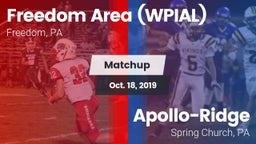 Matchup: Freedom vs. Apollo-Ridge  2019