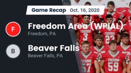 Recap: Freedom Area  (WPIAL) vs. Beaver Falls  2020