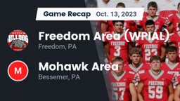 Recap: Freedom Area  (WPIAL) vs. Mohawk Area  2023