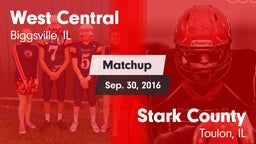 Matchup: West Central vs. Stark County  2016