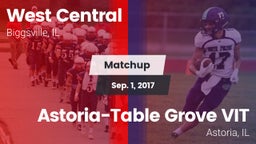 Matchup: West Central vs. Astoria-Table Grove VIT  2017