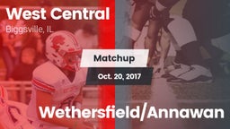Matchup: West Central vs. Wethersfield/Annawan 2017