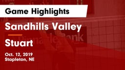 Sandhills Valley vs Stuart Game Highlights - Oct. 12, 2019