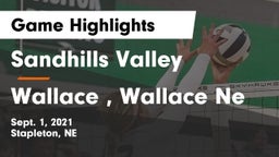 Sandhills Valley vs Wallace , Wallace Ne Game Highlights - Sept. 1, 2021