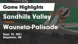 Sandhills Valley vs Wauneta-Palisade  Game Highlights - Sept. 25, 2021
