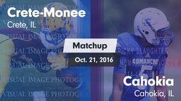 Matchup: Crete-Monee vs. Cahokia  2016