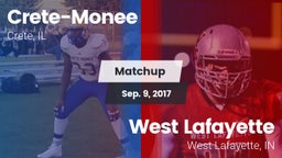 Matchup: Crete-Monee vs. West Lafayette  2017