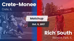Matchup: Crete-Monee vs. Rich South  2017