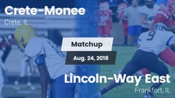 Matchup: CHS vs. Lincoln-Way East  2018
