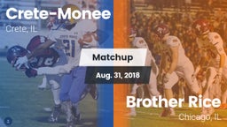 Matchup: CHS vs. Brother Rice  2018