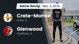 Recap: Crete-Monee  vs. Glenwood  2018