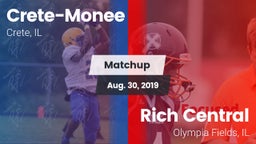 Matchup: CHS vs. Rich Central  2019