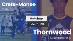 Matchup: CHS vs. Thornwood  2019