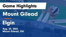 Mount Gilead  vs Elgin  Game Highlights - Aug. 20, 2022