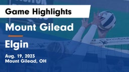Mount Gilead  vs Elgin  Game Highlights - Aug. 19, 2023