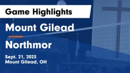 Mount Gilead  vs Northmor  Game Highlights - Sept. 21, 2023