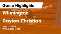 Wilmington  vs Dayton Christian Game Highlights - Sept. 7, 2019